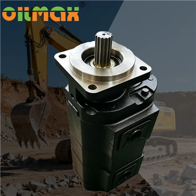 Bơm bánh răng thủy lực 15338056 cho xe tải kéo Terex TR70