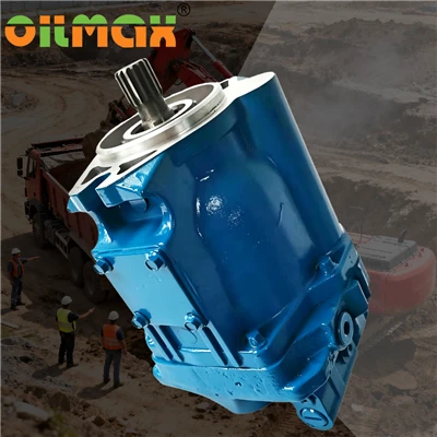 Bơm thủy lực PVE21R có van điều khiển CVP Đầu vào phía sau trục 15T Thiết kế ổ cắm phía sau Thay thế linh kiện thủy lực cho máy móc kỹ thuật